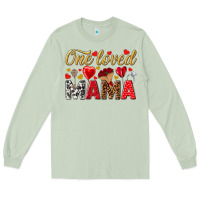 Matcha One loved mama valentines day Long Sleeve Tee - HowdyJamesFarm