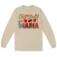 Mushroom One loved mama valentines day Long Sleeve Tee - HowdyJamesFarm