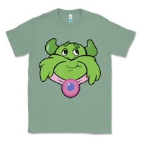 Sage Candy Land Halloween Plumpy Big Face Classic Tee - trangStudio
