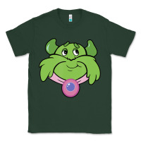 Sports Green Candy Land Halloween Plumpy Big Face Classic Tee - trangStudio