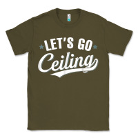 Army Green Lets Go Ceiling Fan Halloween Classic Tee - trangStudio