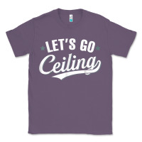 Lavender Lets Go Ceiling Fan Halloween Classic Tee - trangStudio