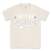 Natural Lets Go Ceiling Fan Halloween Classic Tee - trangStudio