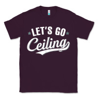 Plum Lets Go Ceiling Fan Halloween Classic Tee - trangStudio