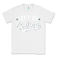 White Lets Go Ceiling Fan Halloween Classic Tee - trangStudio
