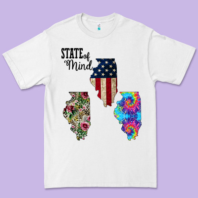Im In A Fishing State Of Mind Illinois Premium Tee Designed By Bettercallsaul