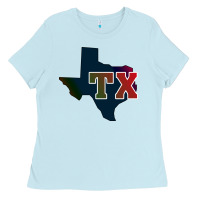 Baby Blue Texas Ladies Tee - Bettercallsaul