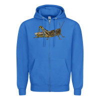 True Royal Grasshopper Zipper Hoodie - LillyAllenDesigns