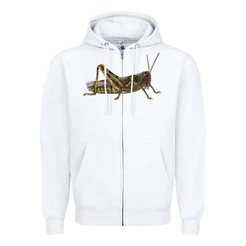 Grasshopper Zipper Hoodie by LillyAllenDesigns | Teevron
