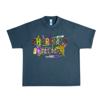 Midnight Navy mardi gras pharmacy tech Urban Heavy Tee - CowGirlArtShop
