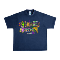 Navy mardi gras pharmacy tech Urban Heavy Tee - CowGirlArtShop