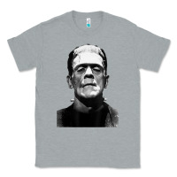 Heather Grey Classic Halloween Monster Horror Movie Frankenstein Monster Classic Tee - trangStudio