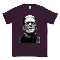 Plum Classic Halloween Monster Horror Movie Frankenstein Monster Classic Tee - trangStudio
