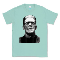 Seafoam Classic Halloween Monster Horror Movie Frankenstein Monster Classic Tee - trangStudio