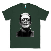 Sports Green Classic Halloween Monster Horror Movie Frankenstein Monster Classic Tee - trangStudio