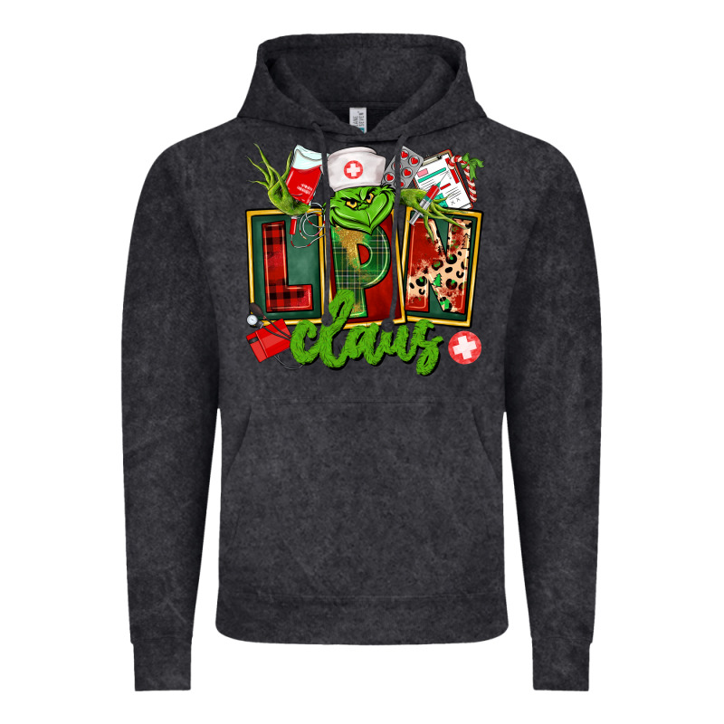 Lpn Licensed Practical Claus Vintage Hoodie by CowGirlArtShop | Teevron