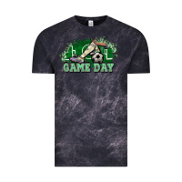 Cloud Black Game day soccer Vintage Tee - HowdyJamesFarm