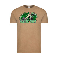 Vintage Coffee Game day soccer Vintage Tee - HowdyJamesFarm