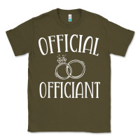 Army Green Men Wedding Ordained Minister Gift Classic Tee - trangStudio