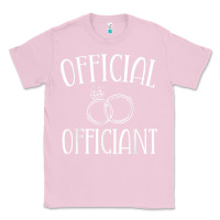 Bubblegum Pink Men Wedding Ordained Minister Gift Classic Tee - trangStudio