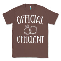 Chestnut Men Wedding Ordained Minister Gift Classic Tee - trangStudio