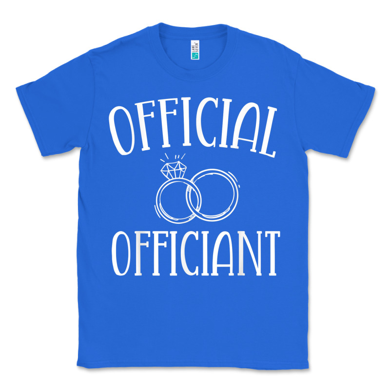 Men Wedding Ordained Minister Gift Classic Tee by trangStudio | Teevron