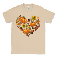 Mushroom Fall Heart Classic Tee - texasbilliewilder