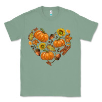 Sage Fall Heart Classic Tee - texasbilliewilder