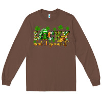 Chestnut Lucky and i gnome it St. Patrick's Day Long Sleeve Tee - CowGirlArtShop