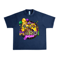 Navy mardi gras gamer Urban Heavy Tee - CowGirlArtShop