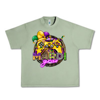 Oil Green mardi gras gamer Urban Heavy Tee - CowGirlArtShop