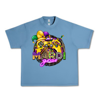 Pebble Blue mardi gras gamer Urban Heavy Tee - CowGirlArtShop