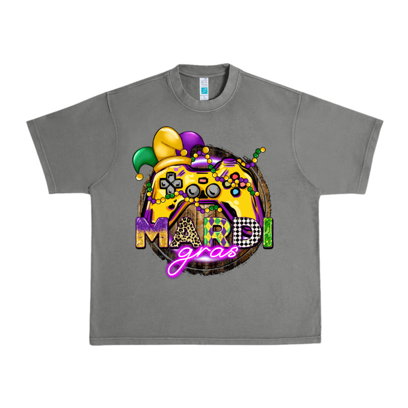 Mardi Gras Gamer Urban Heavy Tee by CowGirlArtShop | Teevron