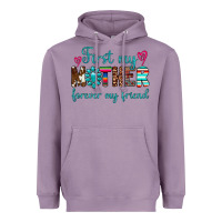 Lavender first my mother forever my friend Heavyweight Hoodie - Artiststas