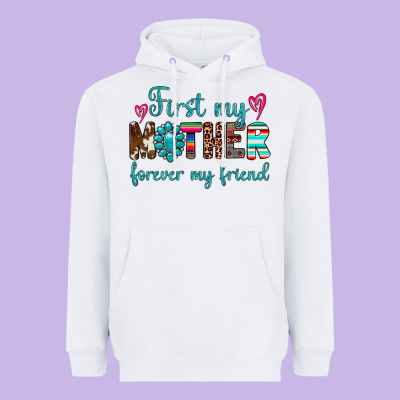 First My Mother Forever My Friend Heavyweight Hoodie Designed By Artiststas