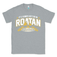 Heather Grey Roatan Honduras Souvenir Roatan Gift Travel Classic Tee - trangStudio
