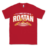 Red Roatan Honduras Souvenir Roatan Gift Travel Classic Tee - trangStudio