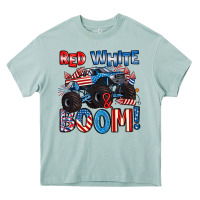 Arona red white and boom 4th of july Heavy Core Tee - Artiststas