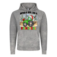 Cloud Rock nothing runs like a reindeere Vintage Hoodie - CowGirlArtShop