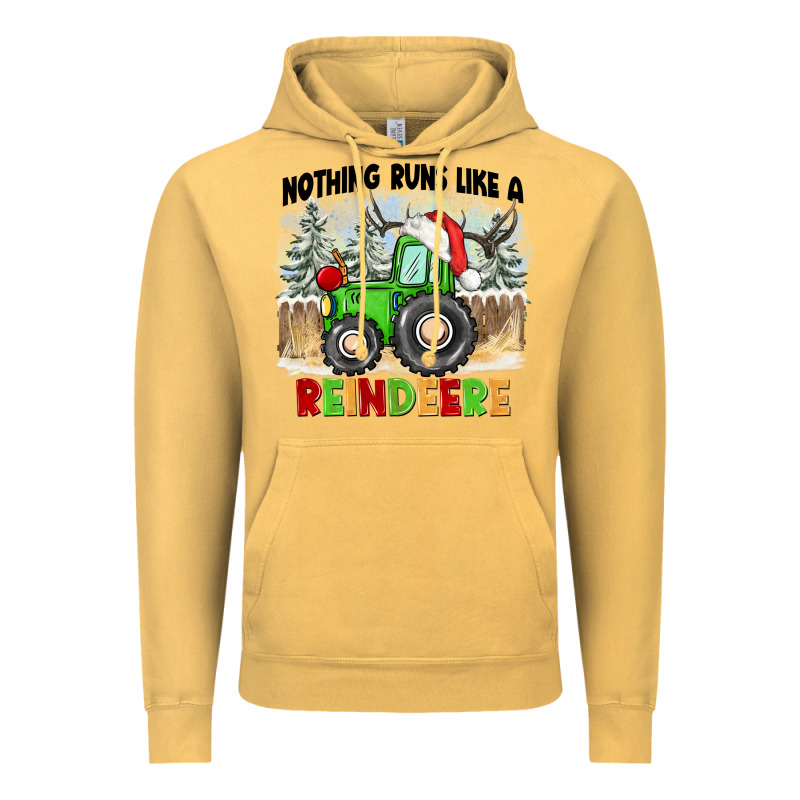 Nothing Runs Like A Reindeere Vintage Hoodie by CowGirlArtShop | Teevron