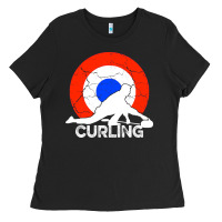 Curling Ladies Tee | Teevron