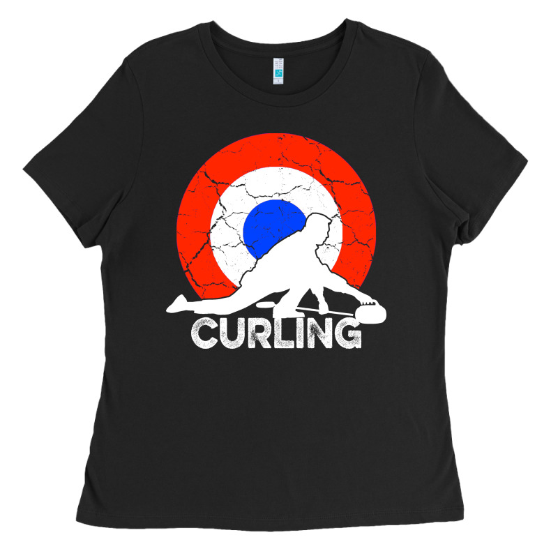 Curling Ladies Tee by Bettercallsaul | Teevron