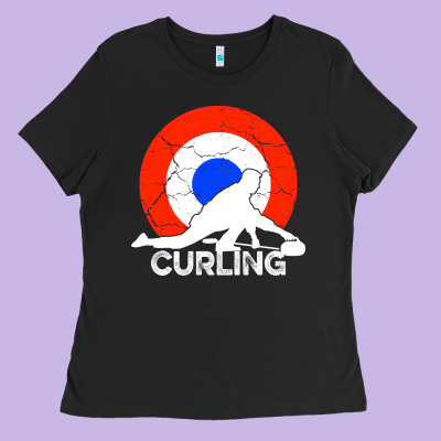 Curling Ladies Tee Designed By Bettercallsaul