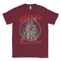 Burgundy Braindead-Ob7An Classic Tee - trangStudio
