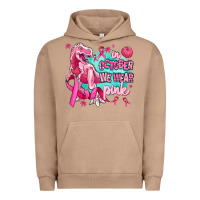 Pigment Burro dinosaur  in october we wear pink Urban Hoodie - AdoDesignShop