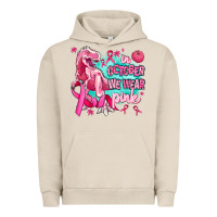 Pigment French Oak dinosaur  in october we wear pink Urban Hoodie - AdoDesignShop
