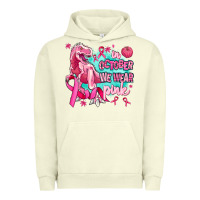 Pigment Pistachio dinosaur  in october we wear pink Urban Hoodie - AdoDesignShop