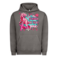 Pigment Tornado dinosaur  in october we wear pink Urban Hoodie - AdoDesignShop
