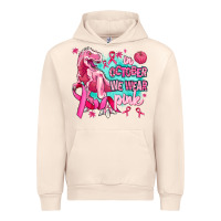 Sandshell dinosaur  in october we wear pink Urban Hoodie - AdoDesignShop