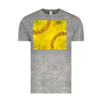 Cloud Rock distressed softball pattern Vintage Tee - TumblerDesignByShophia